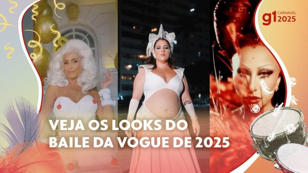 Veja os looks e inspirações das famosas para o Baile da Vogue 2025 | Carnaval 2025