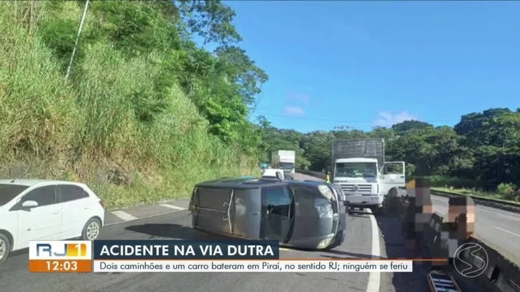 Caminhão túmba e deixa Uma Pessoa Ferida na Serra Das Araras, na Via Dutra, Em Piraí Caminhão túmba e deixa Uma Pessoa Ferida na Serra Das Araras, na Via Dutra, Em Piraí