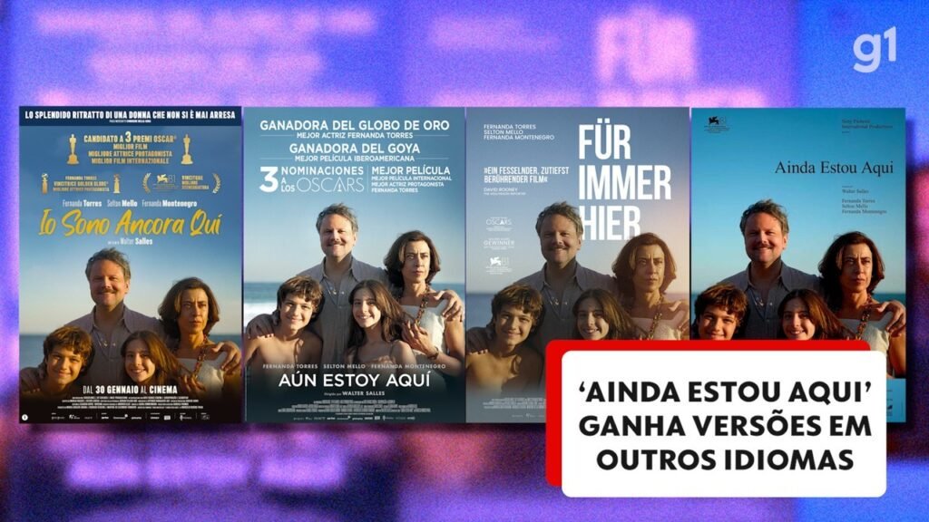 ‘Ainda Estou Aqui’ está em todo lugar… Veja cartazes e críticas do filme em 30 países diferentes | Cinema