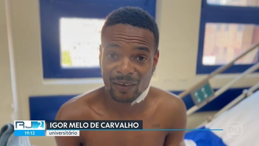 Universitário baleado por pm da reservas se Recupera bem na enfermaria de Hospital; 'Só Peço por Justiça', Diz Estudante | Rio de Janeiro