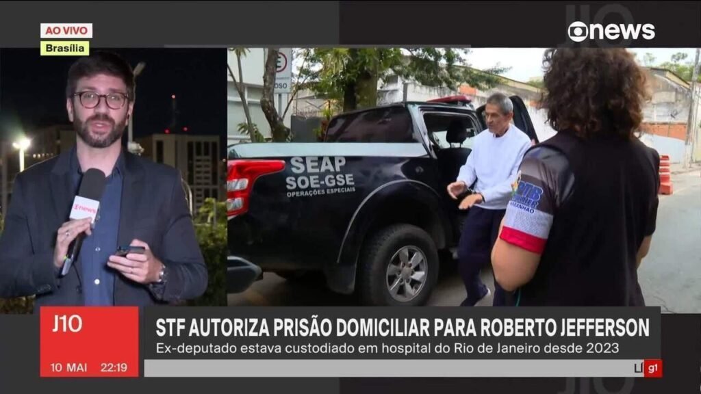 Roberto Jefferson Deata A Cadeia e Cumpre Prisão Domiciliar Com Tornozeleira eletrônica | Rio de Janeiro
