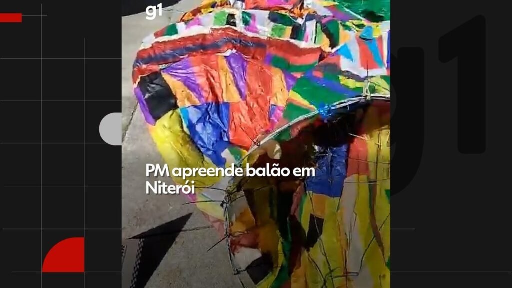 PM Aprende Balão Em Niterói PM Aprende Balão Em Niterói