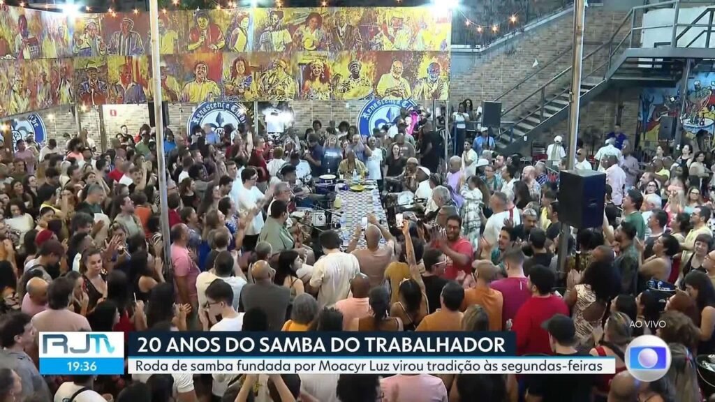 Samba do Trabalhador Celebra 20 Anos: Ponto de Encontro informal de Amigos Virou Reduto Histórico do Ritmo no Rio | Rio de Janeiro