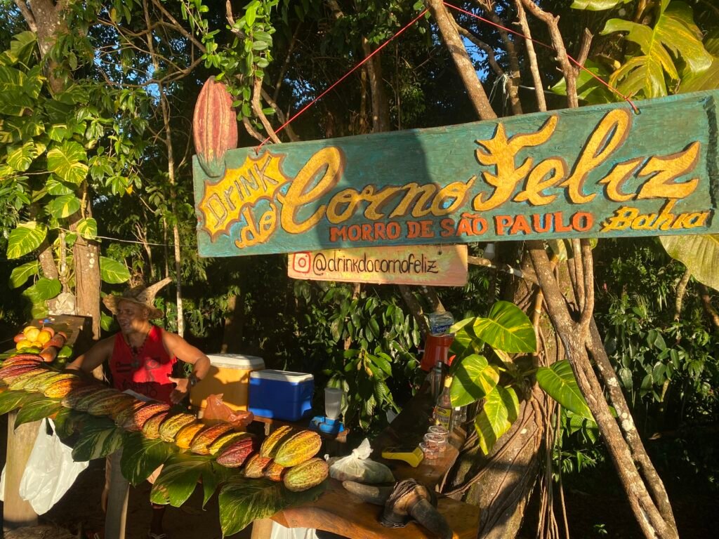 Pôr do sol, Música e bebe sem cacau: conheça Barraca do córneo Feliz em Morro de São Paulo | Bahia