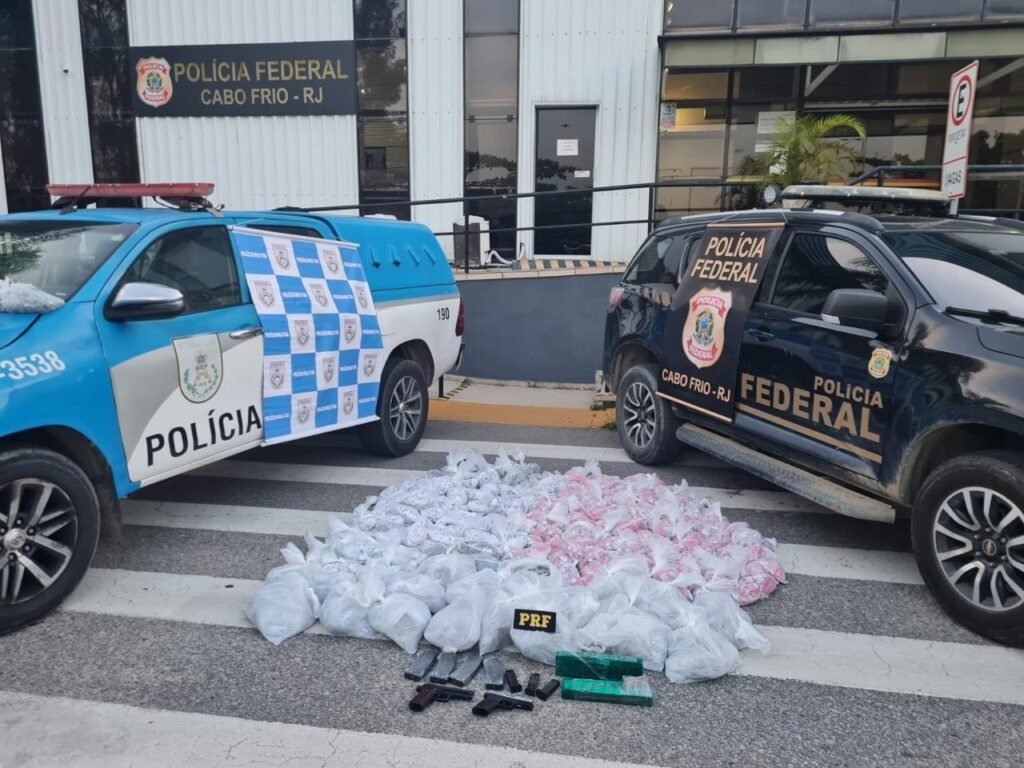 Mulher é Presa com mais de 80kg de drogas que saíram da rocinha para serem distribuadas na região dos lagos | Região dos Lagos