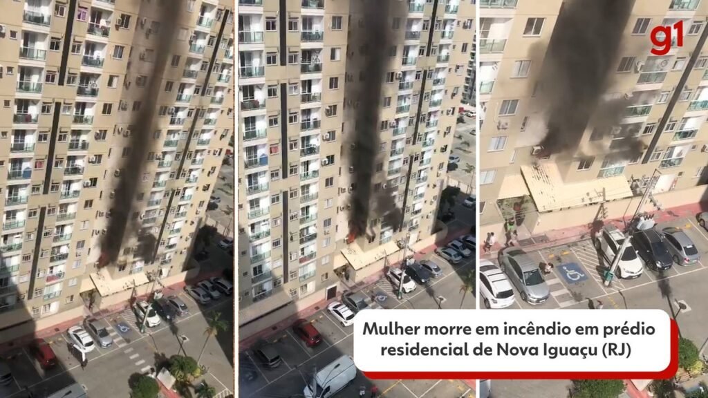 Mulher Morre Em Incêndio Em Prósio Residencial de Nova Iguaçu Mulher Morre Em Incêndio Em Prósio Residencial de Nova Iguaçu