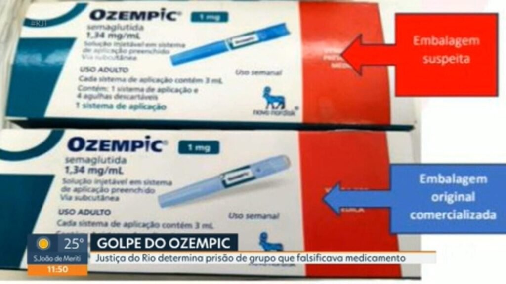 Justiça Pede Prisão de Grupo Suspeito de Falsificar Ozempic No Rio Justiça Pede Prisão de Grupo Suspeito de Falsificar Ozempic No Rio