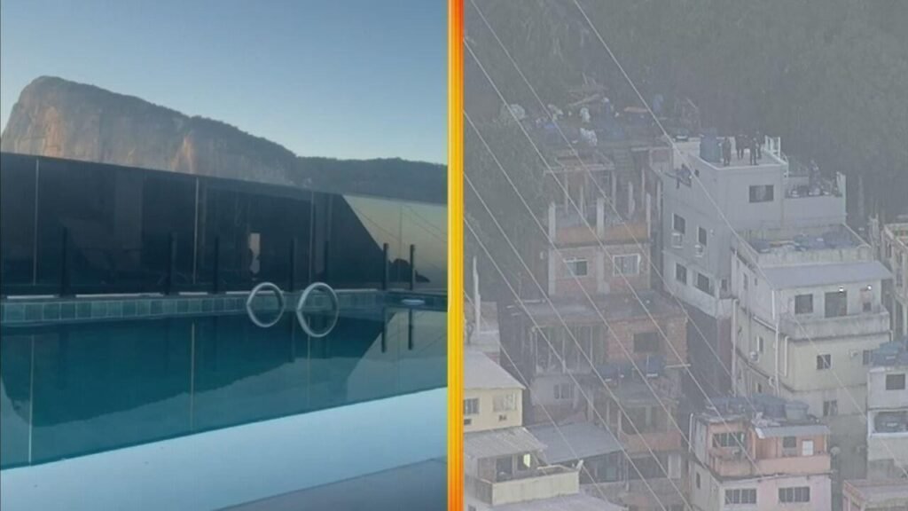 'Telhado do tráfico': operação para demolir prédios na rocinha encontra cobertua com piscina e Cozinha gourmet 'Telhado do tráfico': operação para demolir prédios na rocinha encontra cobertua com piscina e Cozinha gourmet