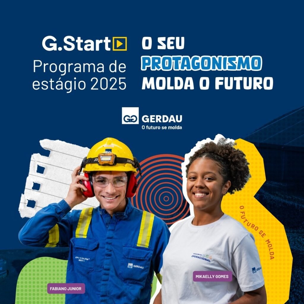 Gerdau abre vagas de Estágio para diversas regiões do país