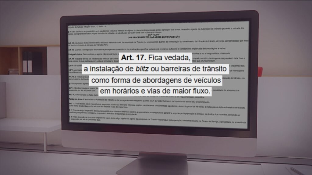 Estatuto da Blitz é Aprovado na alerj, com reestrição de abordenos em Horário e Vias de Muito Fluxo; veja o que muda Estatuto da Blitz é Aprovado na alerj, com reestrição de abordenos em Horário e Vias de Muito Fluxo; veja o que muda