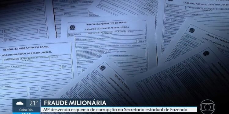 MPRJ denúrio Esquema que Desviou Mais de R $ 300 Milhões em Fraudes de Icms