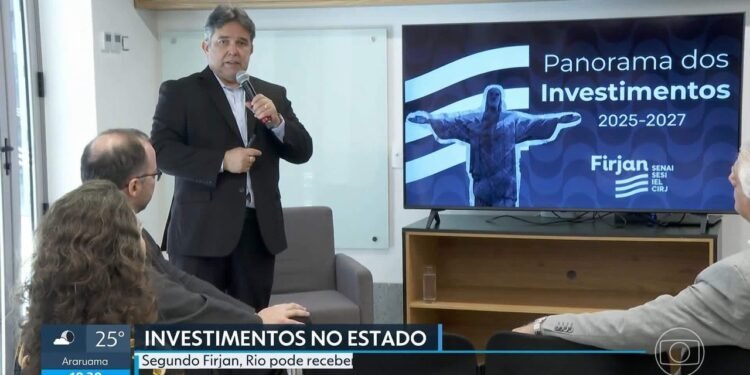 Estudo da Firjan APONTA que RJ PODE RECEBER MAIS DE R $ 500 Bilhões em Investimentos Até 2027