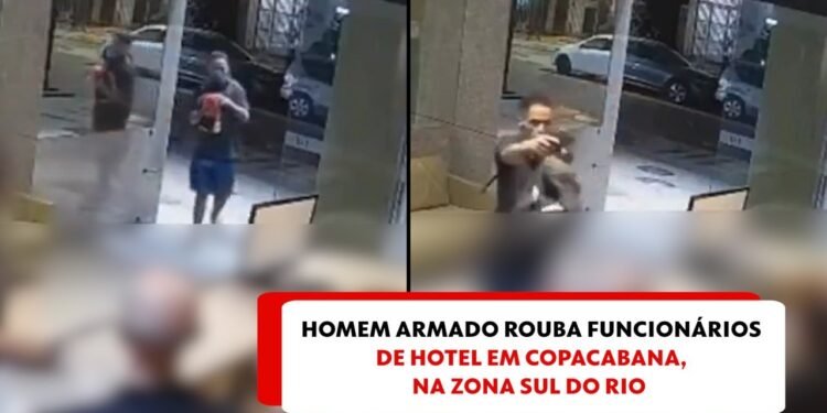 Assalto em Copacabana Tem Bandido Atrapalhado