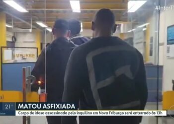 Mulher de 65 ANOS MORTA ASFIXIDA PELO ENQUILINO É ENTERRADA EM NOVA FRIBURGO