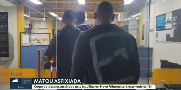 Mulher de 65 ANOS MORTA ASFIXIDA PELO ENQUILINO É ENTERRADA EM NOVA FRIBURGO