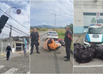 Dois Balões, um com 10 metros, São Apreendidos em Menos de 24h em Rio Das Ostras Dois Balões, um com 10 metros, São Apreendidos em Menos de 24h em Rio Das Ostras