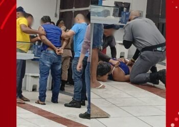 Homem Invade Mutirão e Ameaça Atear Fogo Em Agênia Do Inss em Salvador