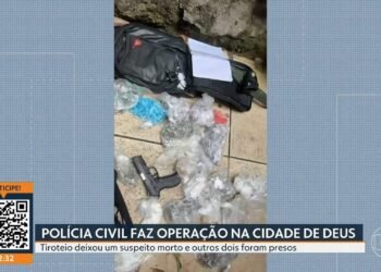 OPERAÇÃO DEIXA UM MORTO E DOIS PRESOS NA CIDADE DE DEUS