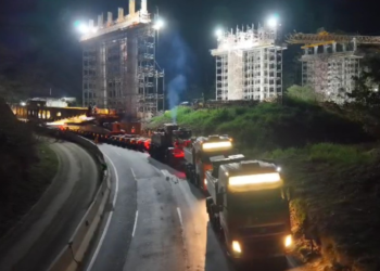 Carga SuperDimensionAdA conchui Descida na Serra Das Araras Nesta Segunda-Fira