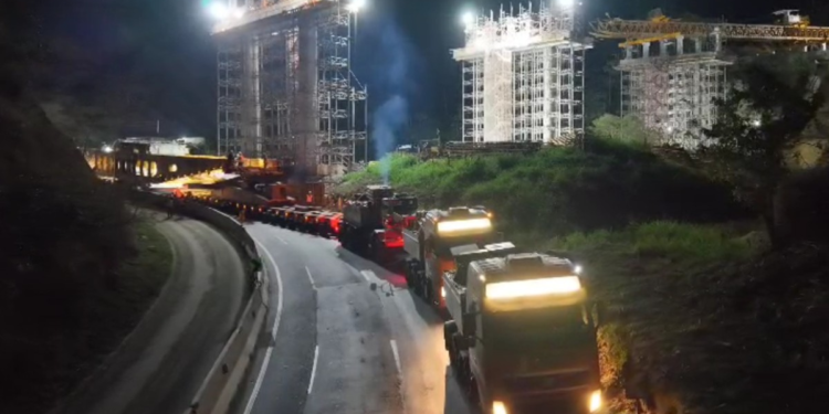 Carga SuperDimensionAdA conchui Descida na Serra Das Araras Nesta Segunda-Fira