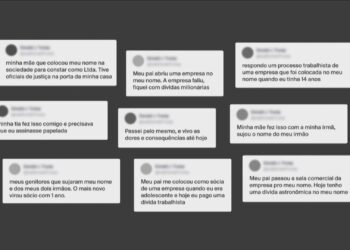 Adultos descobrem dívidas após terem cpf usados ​​na infânia por parentes; Mulher Chegou A Dever R $ 2,5 Milhões