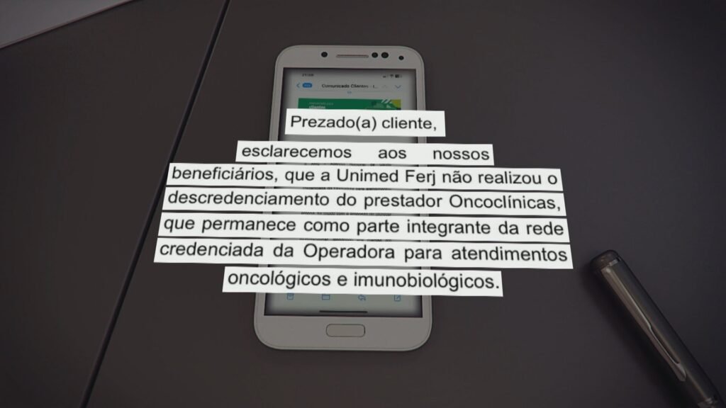 Ferj Diz que paciente não é o oncoclínica podem voltar a fazer tratamento de câncer nace