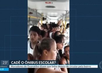 Sem ‘Ônibus da Liberdade’, estudantes de Guaratiba caminham mais de 35 minutos para chegar à escola