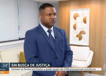 Homem se formou em Direito e pede ajuda da OAB para provar que foi acusado injustamente por tráfico de drogas