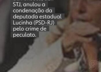 Anula do STJ publicada por peculato de deputada