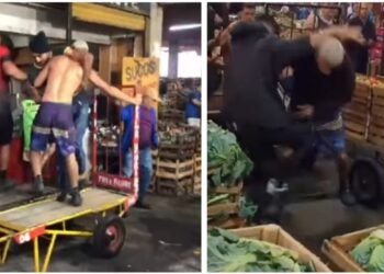 ‘Clube da luta’ no Ceasa? Vídeos expõem brigas de trabalhadores com torcida e até apostas no Rio