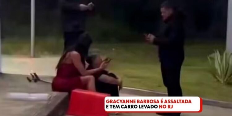 Irmã de Gracyanne relata à polícia que bandidos ficaram nervosos durante assalto: ‘Desce, desce, desce’ Irmã de Gracyanne relata à polícia que bandidos ficaram nervosos durante assalto: ‘Desce, desce, desce’