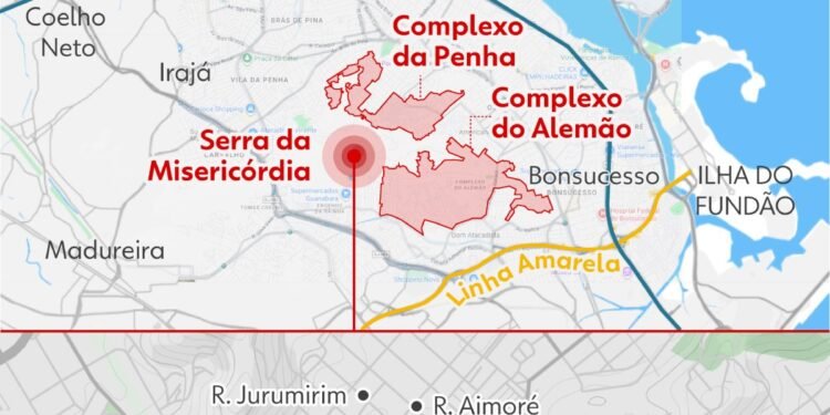 ‘Resposta será dada a altura desses heróis’, diz secretário da PM em velório de sargento morto em megaoperação ‘Resposta será dada a altura desses heróis’, diz secretário da PM em velório de sargento morto em megaoperação