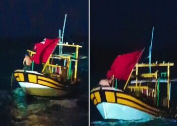 Marinha resgatar barco à deriva em São João da Barra; homem recusa socorro