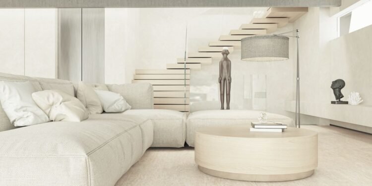 Ambientes modernos com menos emendas ganham destaque com grandes formatos