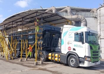 o sistema circular que a Comlurb testa no Rio