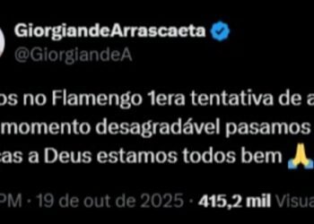 Arrascaeta relata tentativa de assalto após jogo do Flamengo no Maracanã