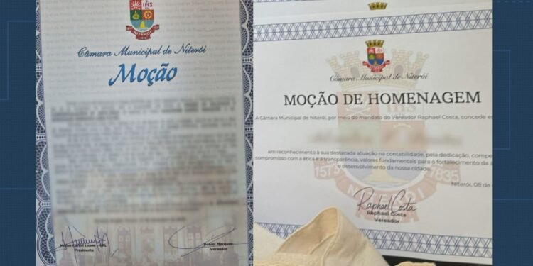 Câmara de Niterói, no RJ, analisa 140 homenagens feitas por vereador licenciado que não reassumiu mandato