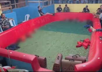 Polícia estoura rinha de galo em Araruama; quase 90 homens são detidos