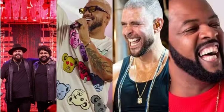 César Menotti e Fabiano, Xande de Pilares, Belo e mais: Piraí Fest comemora 20 anos com mostra e gastronomia