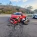 Acidente entre carro e moto deixa duas pessoas feridas em Barra do Piraí Acidente entre carro e moto deixa duas pessoas feridas em Barra do Piraí