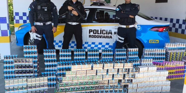 Cinco mil milhões de cigarros irregulares são percebidos em Piraí Cinco mil milhões de cigarros irregulares são percebidos em Piraí