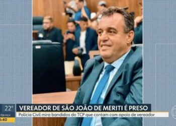 Vereador do PL suspeito de ajudar o TCP a erguer barricadas está preso