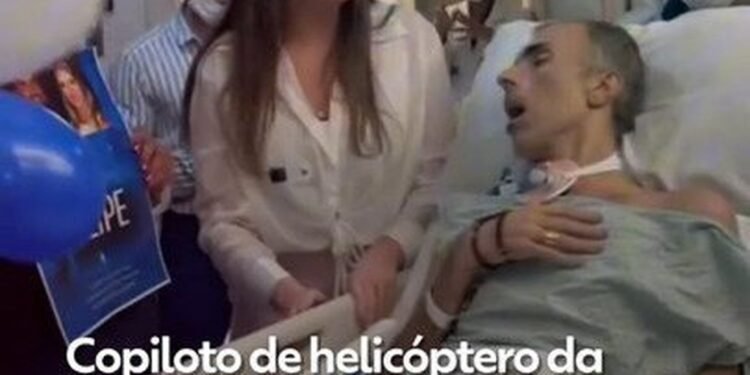 Piloto de presidente da Polícia Civil baleado em operação deixa CTI após 8 meses; ‘Estamos vencendo’, diz esposa