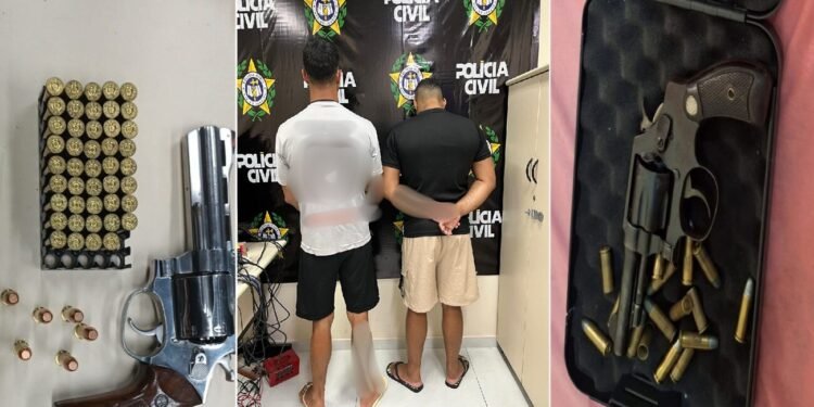 Armas, drogas e embarques são apreendidos na operação da Polícia Civil em Cabo Frio e Arraial