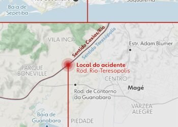 Acidente na BR-116: motorista de caminhão se depõe após queda de passarela que matou 1 em Magé
