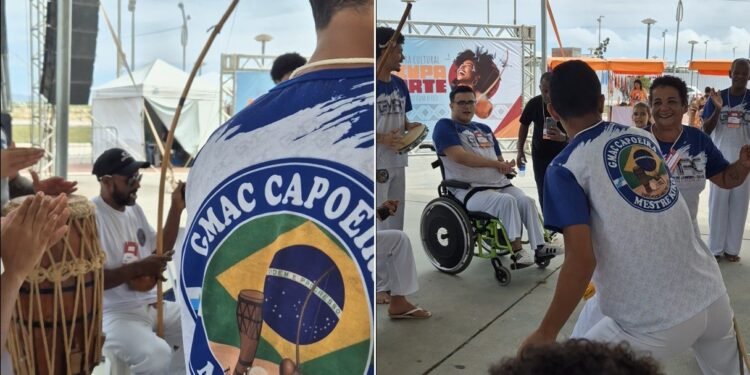 Grupo de capoeira inclusivo realiza evento gratuito em Cabo Frio