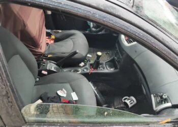 Flagrante no Braga: dois homens são detidos com objetos furtados de carro estacionado em Cabo Frio