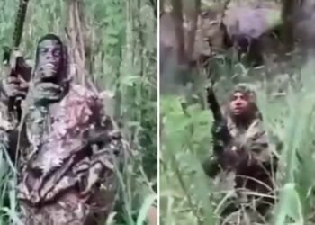 É #FAKE que vídeo mostra traficantes camuflados antes da megaoperação no Rio; cena exibe bastidor de clipe lançado em 2022