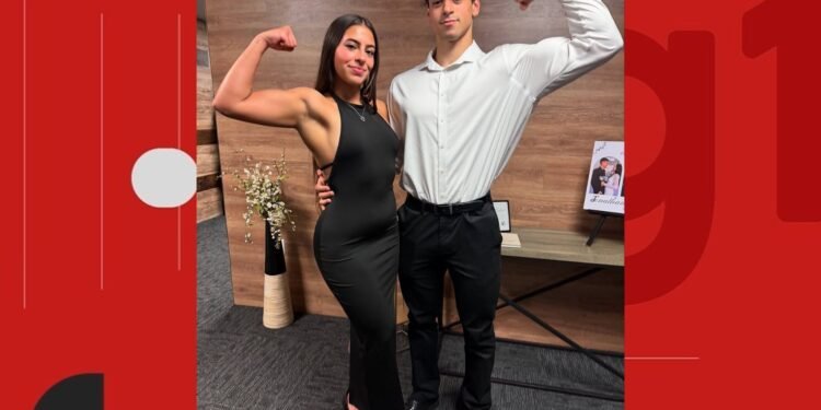 Filho de Carla Perez e Xanddy conta como decidiram iniciar carreira no fisiculturismo e revelam planos de casar no ano que vem