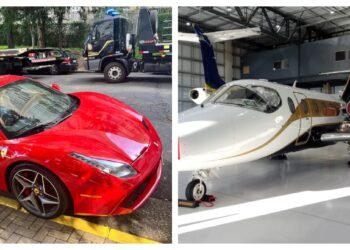 Operação da PF contra clínicas que fabricavam falsos medicamentos para emagrecimento apreende carros de luxo, relógios e até avião